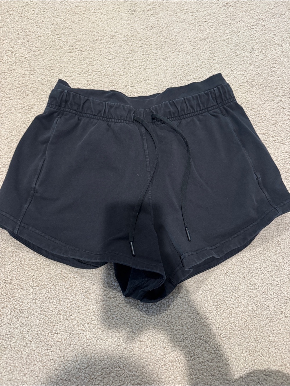 lululemon athletica Black Drawcord Athletic Shorts